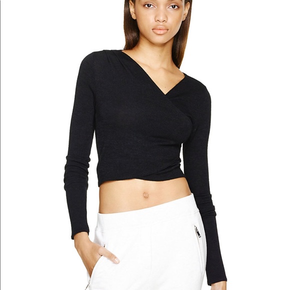 Classic , long sleeve wrap t-shirt.  **SOLD ** - Picture 3 of 4